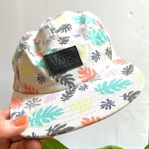 Vans Off The Wall ball cap 100% cotton leaf print